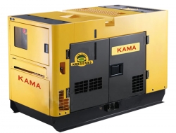 Lắp ráp máy phát điện KAMA Model KDE-20SS3 - Công Ty CP Xây Lắp Và Thương Mại Ngân Hà
